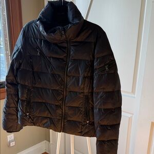 Andrew Marc Black Puffer Jacket for Women